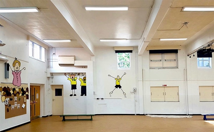 Commercial Lighting for Marpool Primary School