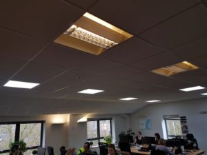 Leads To You – LED lighting upgrade for office
