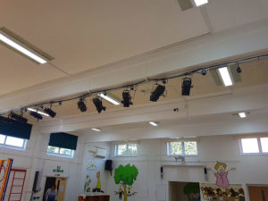 Marpool Primary School LED lighting project - Exmouth