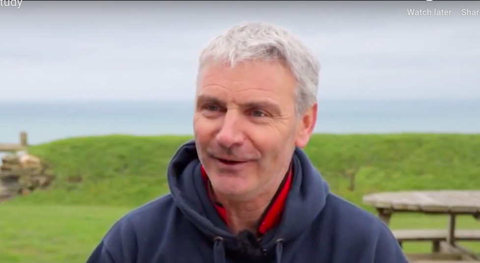 Robin Haddy, owner of Boscastle Farm Shop