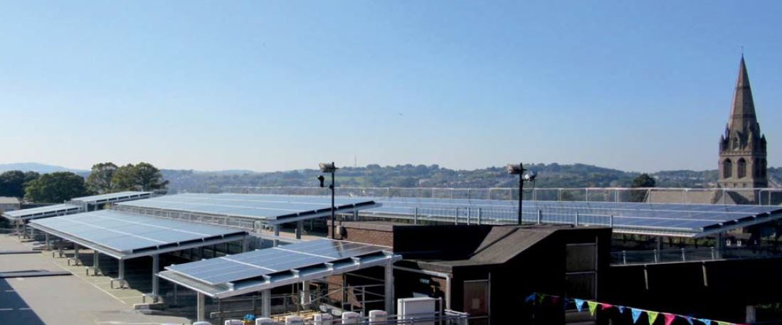 Exeter City Council Solar Carports