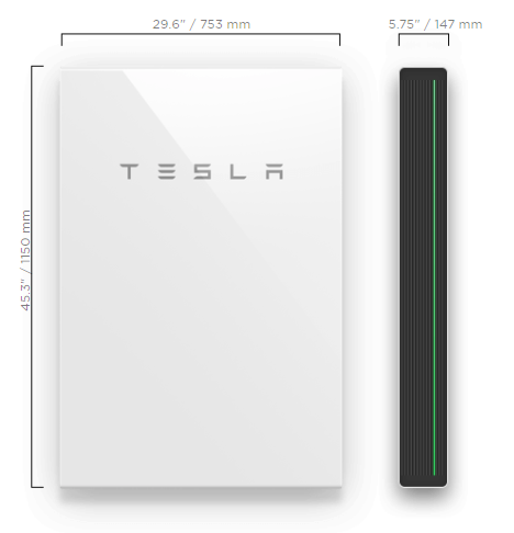 Technical Specs Powerwall