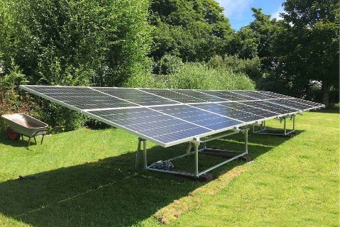 ground mounted solar panels