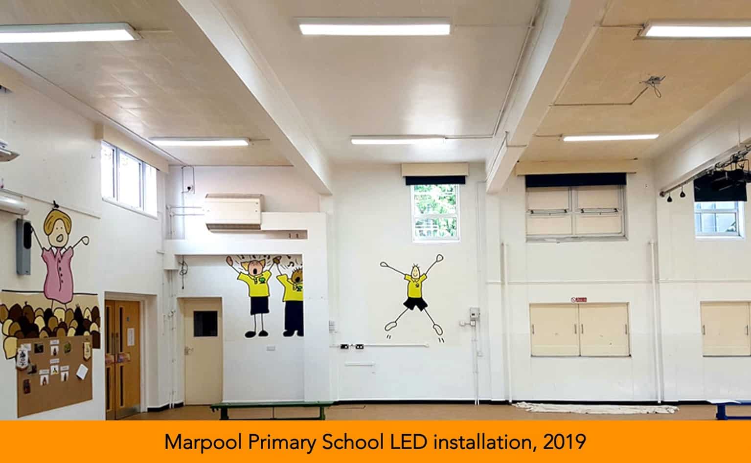 Marpool Primary School LED installation