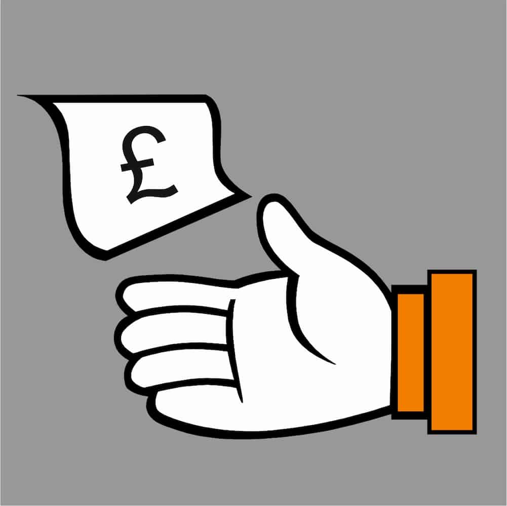 Cash Hand Icon