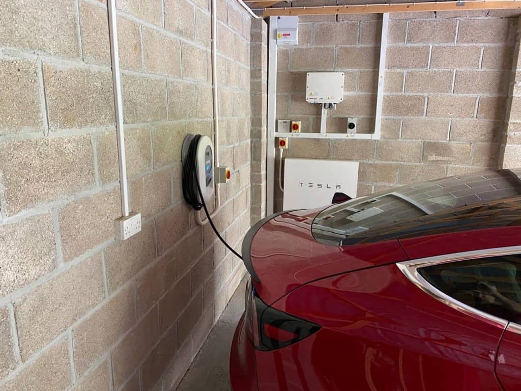 Paul: integrated solar PV, car charger and battery storage