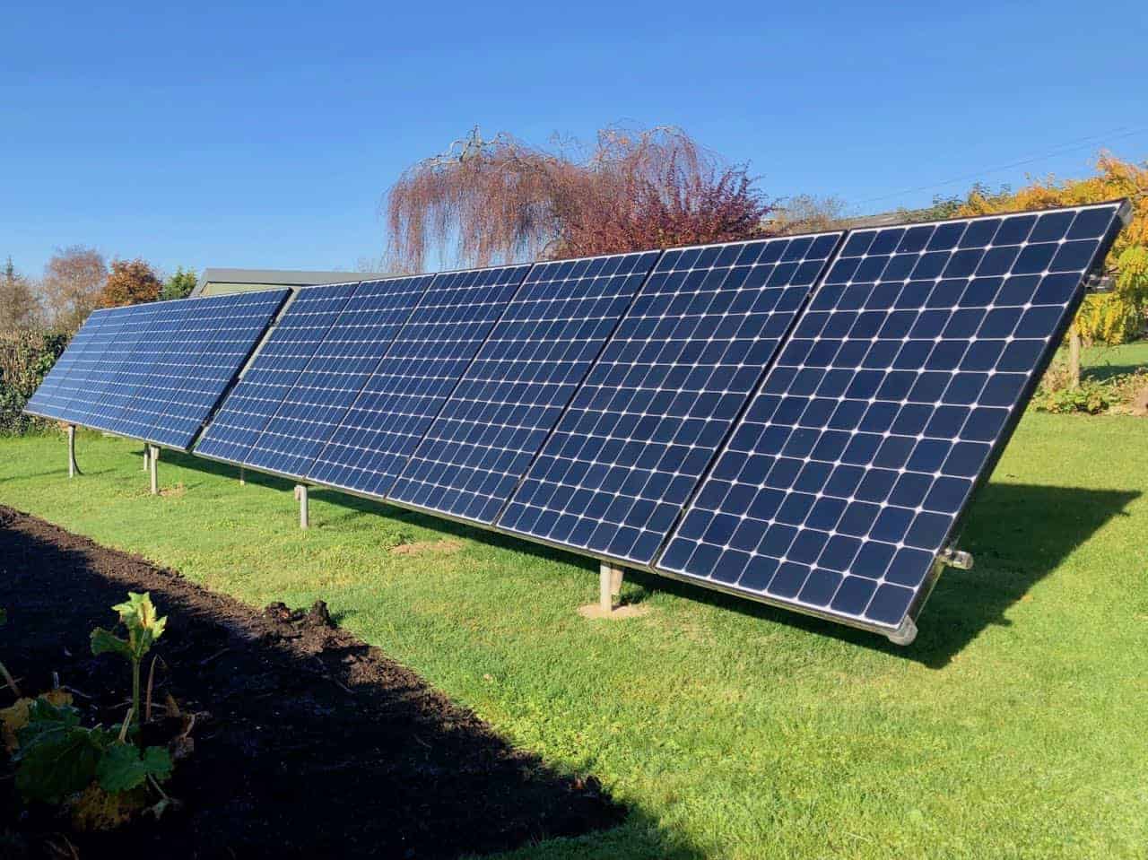 ground mounted solar panels