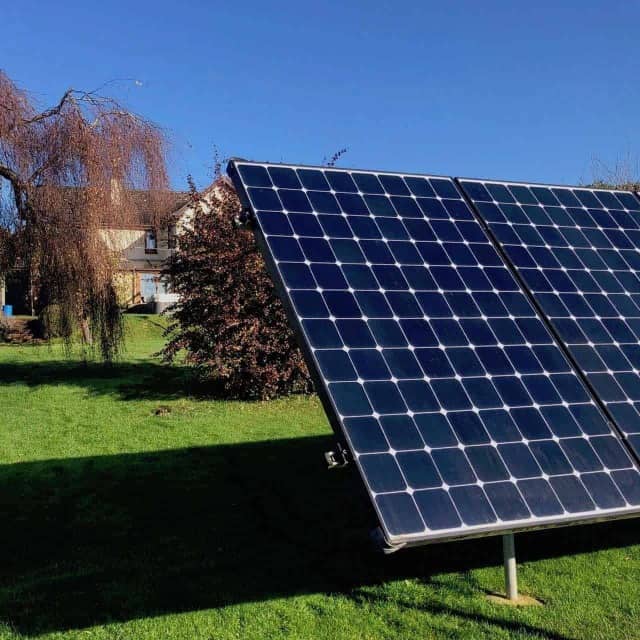 ground mounted solar panels