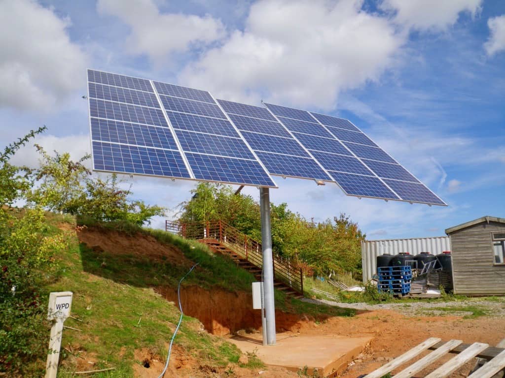 Darts Farm Solar Panel