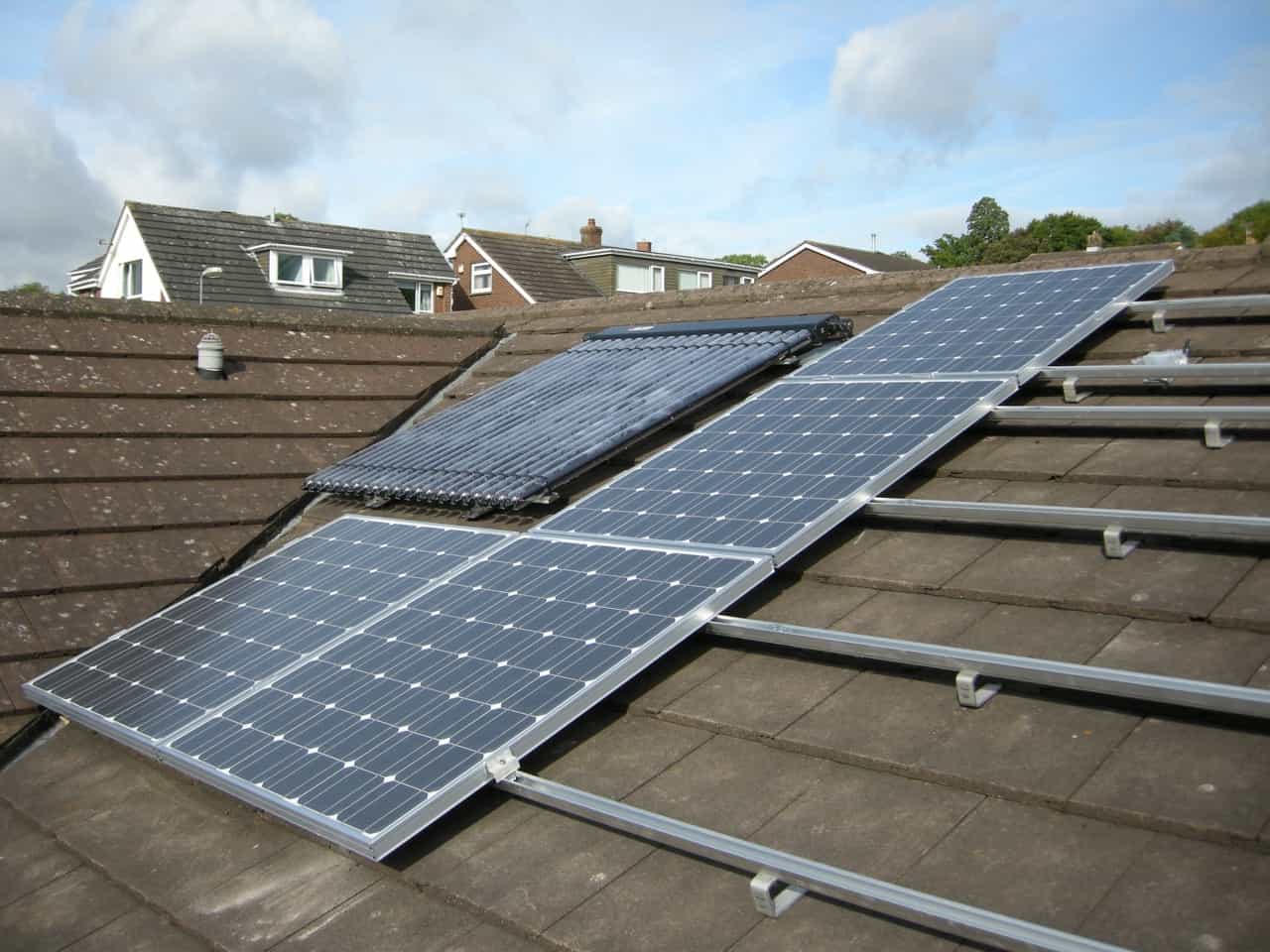 domestic solar panels