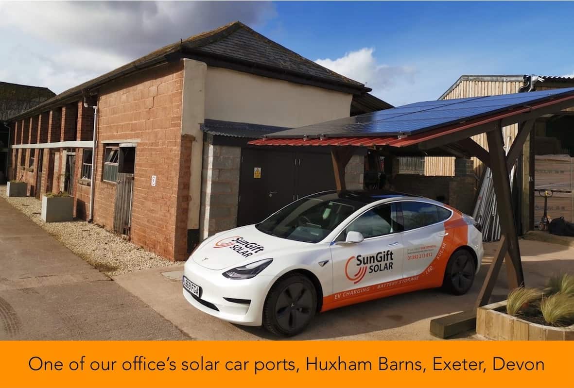 Huxham solar car port