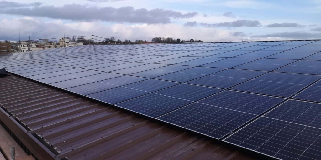 Wyke Farms solar panels