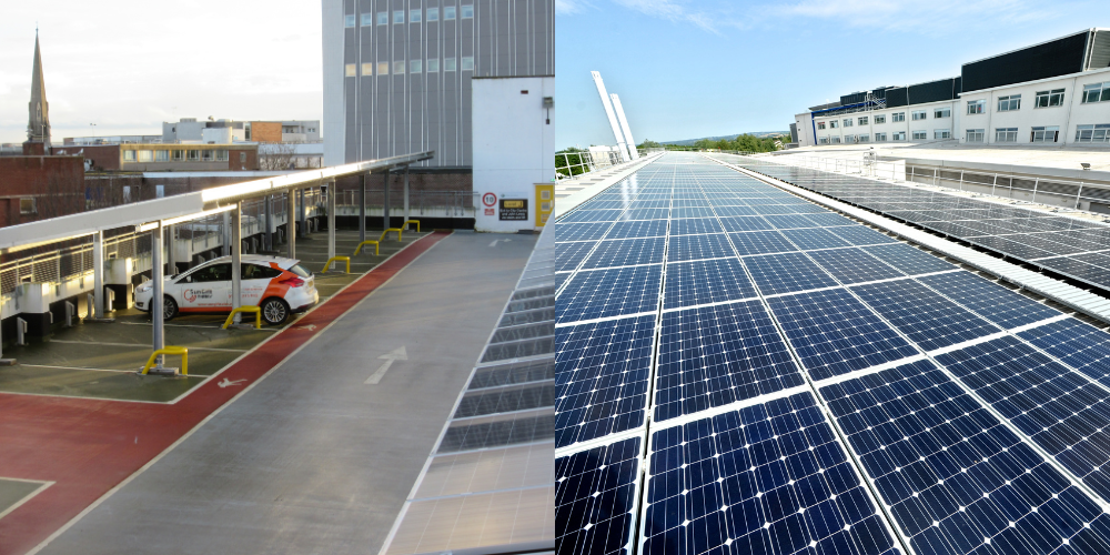 Solar Car Port and Solar Panels commercial 
